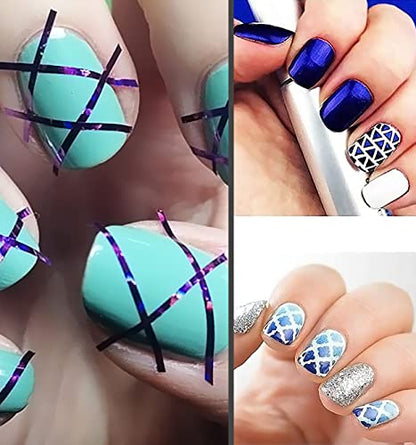 MAPPERZ 12 NAIL GLITTER, 48 NAIL GLITTER, 100 TRANSPARENT NAILS, 100 WHITE NAILS, 15 NAIL BRUSH, BIG GLUE, DOTTING PEN, FILER, NAIL TAPE, TIP GUIDE, BUFFER, STICKER, STAMP, NAIL BRUSH, NAIL CUTTER