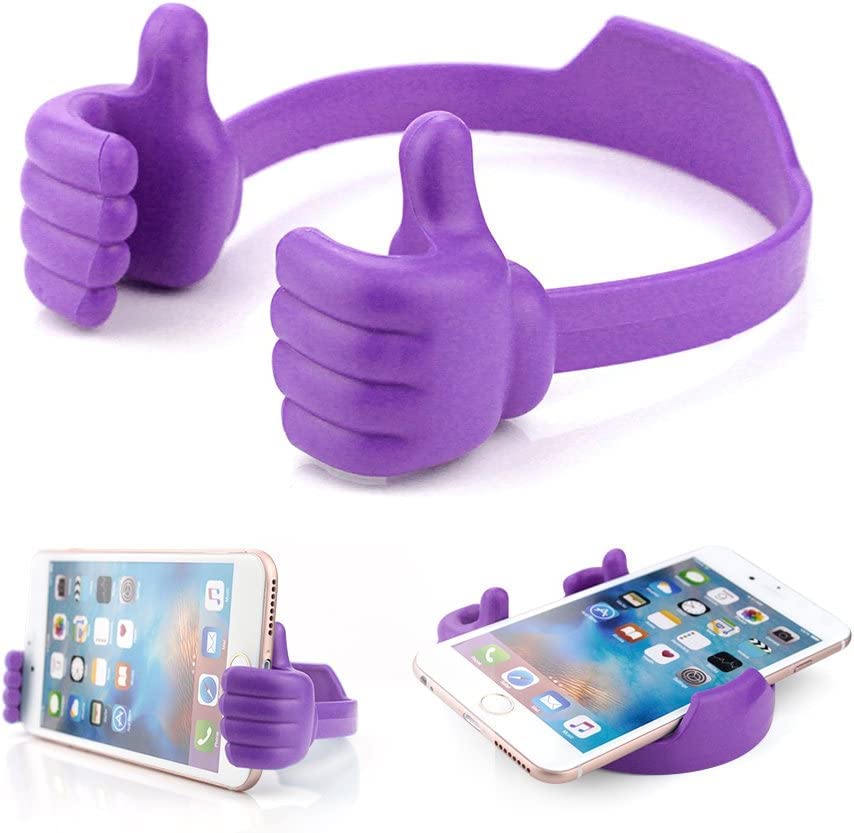 MAPPERZ OK Mobile Stand/Hand Shaped Fun Mobile Cell Phone Stand for Desk Table Mobile Holder - Multicolor