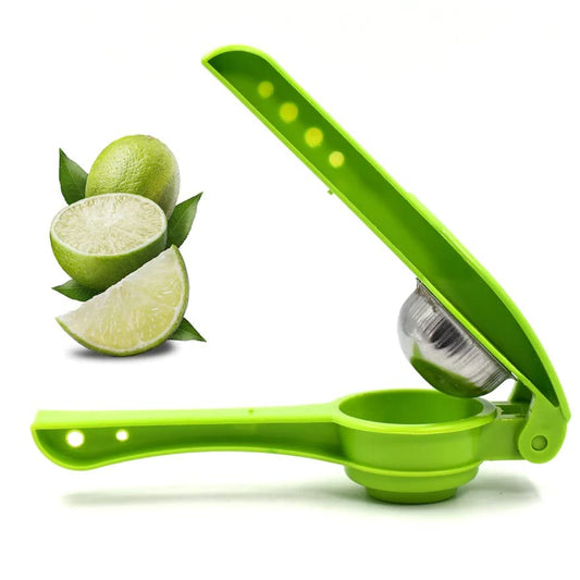 MAPPERZ Plastic Lemon Squeezer Heavy Duty Lemon Juice Extractor for Kitchen - Multicolor (Pack of 1)
