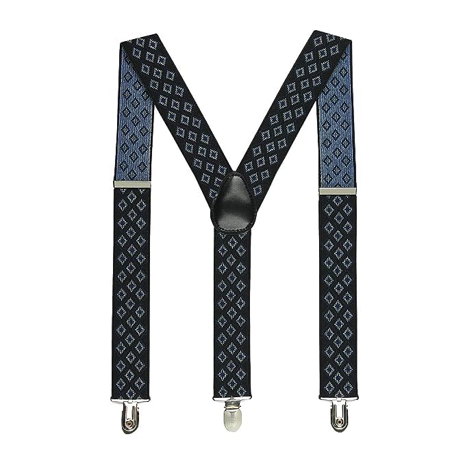 MAPPERZ Clips Suspender 3 Clips and 3.5cm Strap Width Suspender for Men and Women (Random color)
