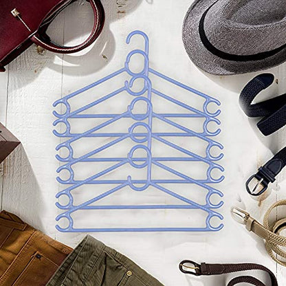 MAPPERZ Plastic Clothes Hanger Space Saving Hangers for Wardrobe
