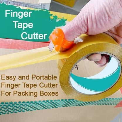 MAPPERZ Portable and Easy Finger Tape Cutter for Packing Boxes Tape Cutter Ring (Pack of 3)