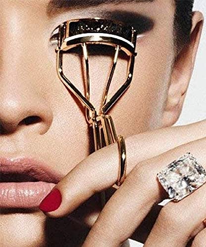 Mapperz Eyelash Curler Parlor Eye Makeup Accessory Easily Roll Over Small Eyelashes | Professional Handle Curl Eye Lash Curler for Women Girl Ladies