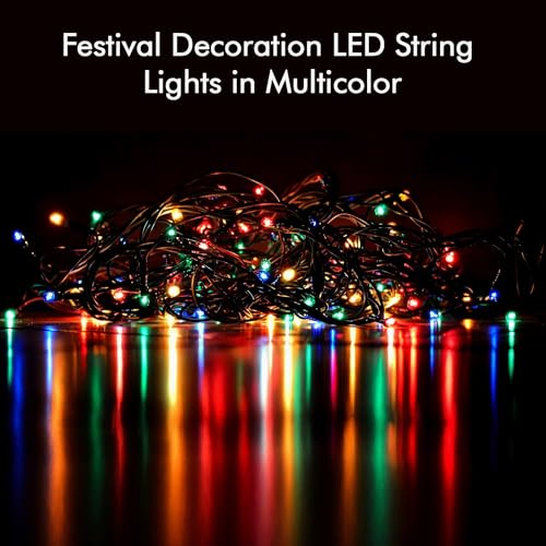 MAPPERZ Led Serial String Lights for Home Decore Copper Wire 12 Stars 138 led Lights for Birthday Festive Decore