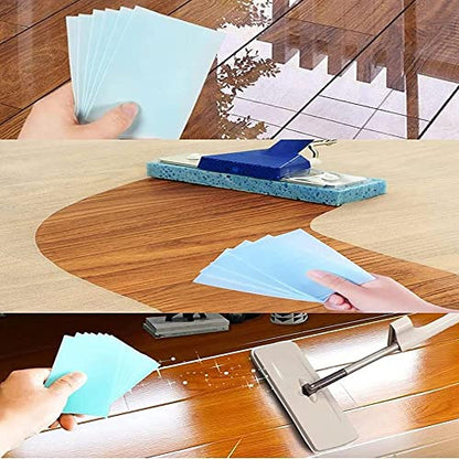 MAPPERZ Floor Cleaning Paper soap for Home Kitchen Bathroom/Tiles Cleaning (Pack of 30 Pcs)