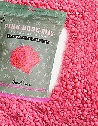 MAPPERZ Hard Wax Beans Hair Removal for Painless Hair Removal, Depilatory Waxing for Face, Eyebrow, Back, Chest, Under Arms, Bikini Areas, Legs (1 Kg)