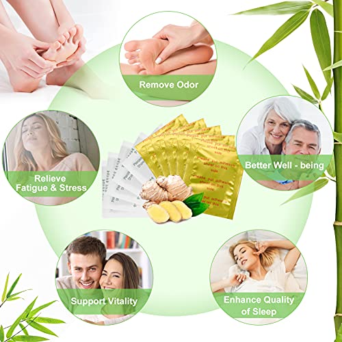 MAPPERZ Foot Pads, Foot Pads for Your Good Feet, Apply, Sleep & Feel Better, All Natural & Premium Ingredients for Best Combination & Results to Remove Toxicants