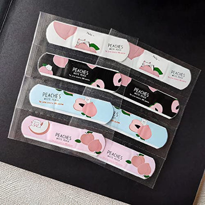 MAPPERZ Printed Self Adhesive Non Toxic Bandage | Printed Cartoon Waterproof Band Emergency Bandage Kit, Multicolor, Pack Of 20
