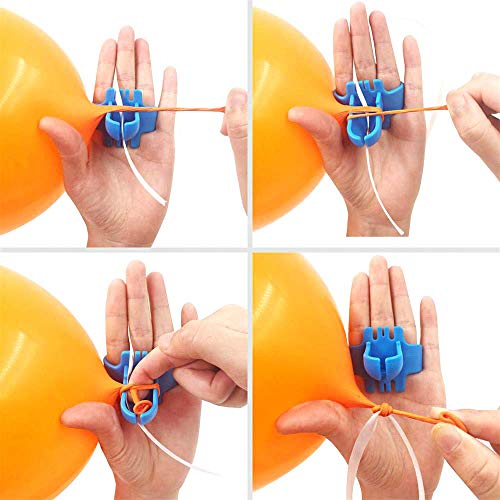 MAPPERZ Balloon Tying Tool Tieing Knot for Party Decoration Tying Knot Device Accessory for Balloon