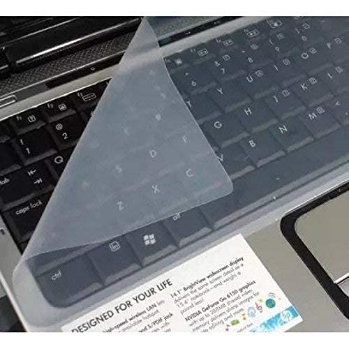 MAPPERZ Universal Silicone Keyboard Protector Skin Laptop Keyboard Skin (15.6 Keyguard)