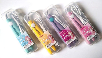 Mapperz Mini Professional Hair Straightener Flat Iron Designed for Girls - Multicolor (Pack of 1)