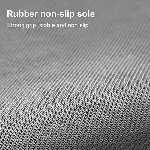 MAPPERZ Round Shower Mat Super Soft Water Absorbent, Feet Textured Grip Anti-Slip Standing Up Shower Mat Bath Mat- (, Multicolor)