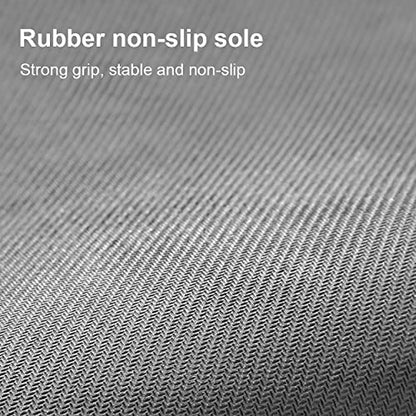 MAPPERZ Round Shower Mat Super Soft Water Absorbent, Feet Textured Grip Anti-Slip Standing Up Shower Mat Bath Mat- (, Multicolor)