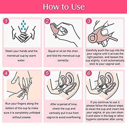 MAPPERZ Reusable Menstrual Cup for Women/ Small Size/ Silicone body/ Odour and Rash Free/ Protection for Up to 10-12 Hours
