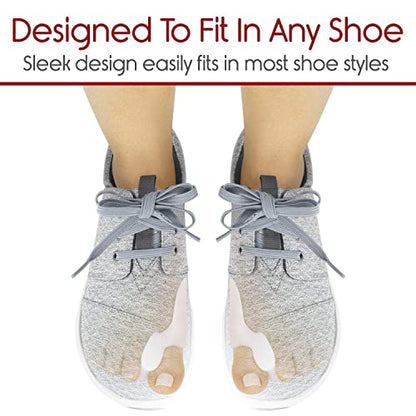 MAPPERZ Gel Big Toe Bunion Guards/Toe Spreaders Bunion Pads Big Toe Separator Cushion Straightener/Gel Toe Spacers, Protectors, Corrector - 1 Pair
