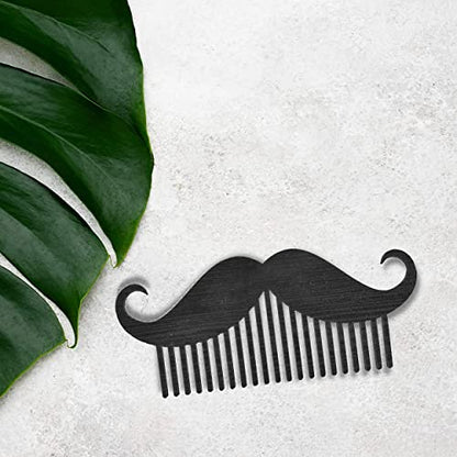 MAPPERZ Beard Shaping Tool for men beard shaping and styling tool comb beard shaping tools for men (Muuch Beard Comb), Pack Of 1