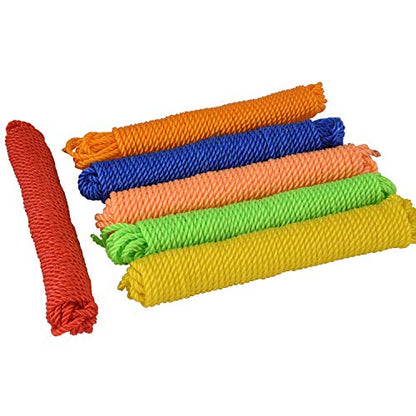 MAPPERZ PVC Coated Rope for Drying Clothes 3 Meter Hanging Rope for Indoor and Outdoor Purpose (Pack of 1)