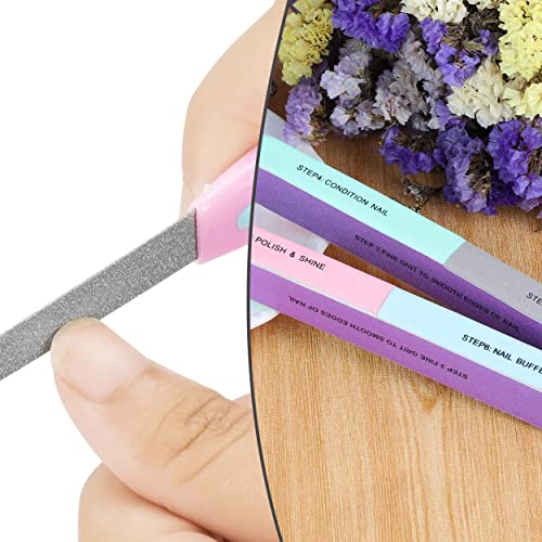 MAPPERZ 12 NAIL GLITTER, 48 NAIL GLITTER, 100 TRANSPARENT NAILS, 100 WHITE NAILS, 15 NAIL BRUSH, BIG GLUE, DOTTING PEN, FILER, NAIL TAPE, TIP GUIDE, BUFFER, STICKER, STAMP, NAIL BRUSH, NAIL CUTTER