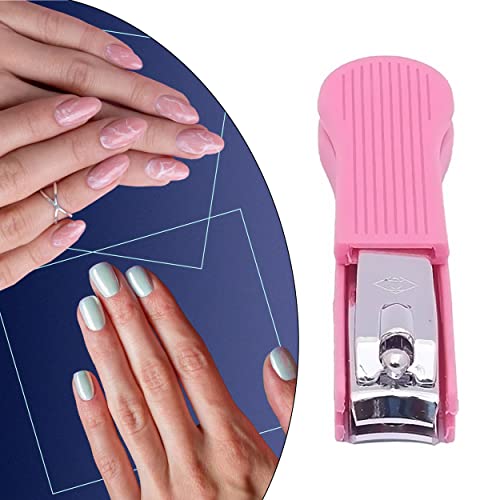 MAPPERZ 1 Premium Stainless Steel Fingernail, Toenail Clipper Cutters With Plastic Guard,Nail Brush Hand Finger Toe Nail Cleaning Brush Manicure Pedicure Scrubbing Cleaner(1 Nail Cutter, 1 Nail Brush)