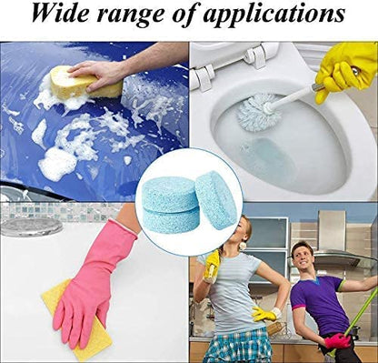 MAPPERZ Windshield Cleaning Tablets, Car Glass Cleaner, Car Glass Cleaner Tablet, Car Window Cleaner, Car Wiper Glass Cleaner