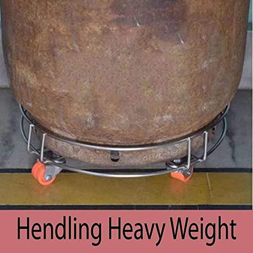 MAPPERZ LPG Cylinder Trolley Stand for Gas Cylinder