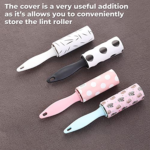 MAPPERZ Hair Lint Remover 30 Layers Lint Roller for Clothes, Furniture, Wool, Fur, Coat, Car Seats, Carpet, Fabric, Dust Cleaner, Pet Hair Remover-(Multicolor)