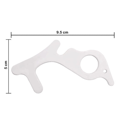 MAPPERZ Multipurpose Key/Touchless Key/Safety Key/Keychain/Non contact/Covid Safety Key Chain/Touch Less, pc-1