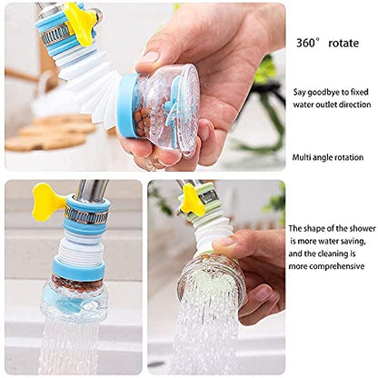 MAPPERZ Water-Saving Faucet Flexible Anti Splash Movable Sink Faucet Expandable Water Tap Shower Head Rotatable Nozzle Adapter Kitchen Tap