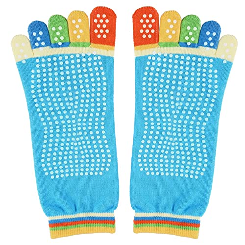 MAPPERZ Non Slip Yoga Socks, Anti-Skid Grip Pilates, Barre, Random Color