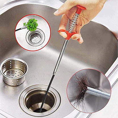 MAPPERZ Flexible Grabber Claw Pick Up Reacher Tool with 4 Claws Bendable Hose Pickup Reaching Assist Tool for Litter Pick/Home Sink/Drains/Toilet