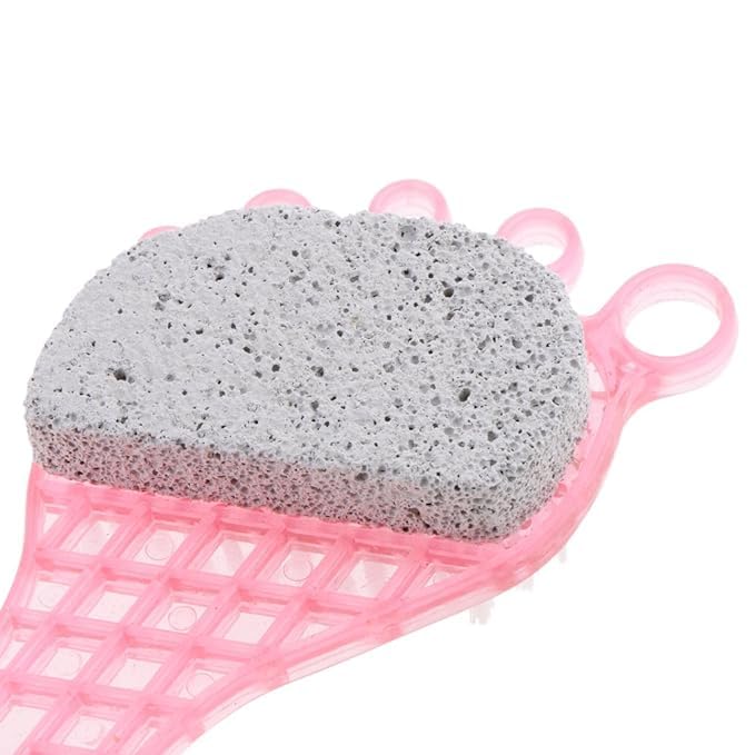 MAPPERZ 4 STEP Feet Scrubber Pedicure Paddle Pumice Stone Multi Use Buff For Feet