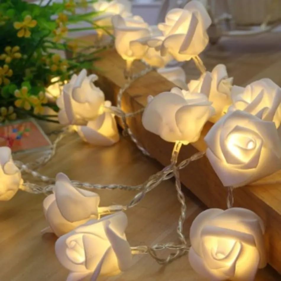 MAPPERZ Led Serial String Lights for Home Decore Copper Wire 12 Stars 138 led Lights for Birthday Festive Decore