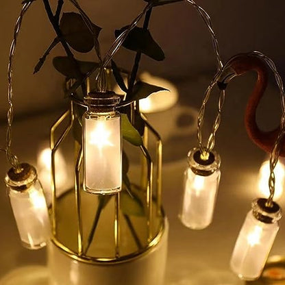 MAPPERZ Led Serial String Lights for Home Decore Copper Wire 12 Stars 138 led Lights for Birthday Festive Decore