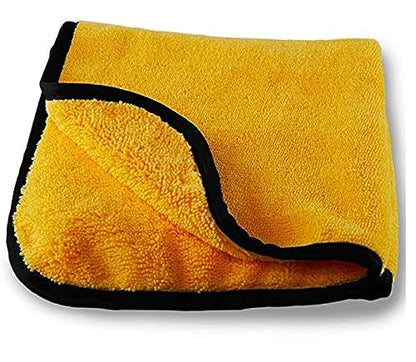 MAPPERZ Microfiber Cloth for Car Cleaning and Detailing Quick Drying Lint Free Cloth