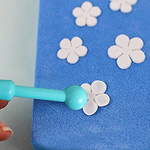 MAPPERZ Cake Decorating Modelling Sculpting Tool Kit Set/ 16 Different Shapes Exclusive Modeling Set for Fondant Gum Paste Sugar Craft and Cake Decoration Clay - Blue