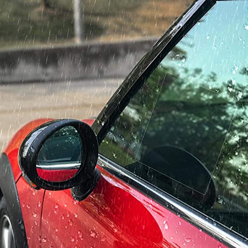 MAPPERZ Anti Fog Film for Car Mirror and Window Rainproof Anti-Water Protective Film Sticker for Car
