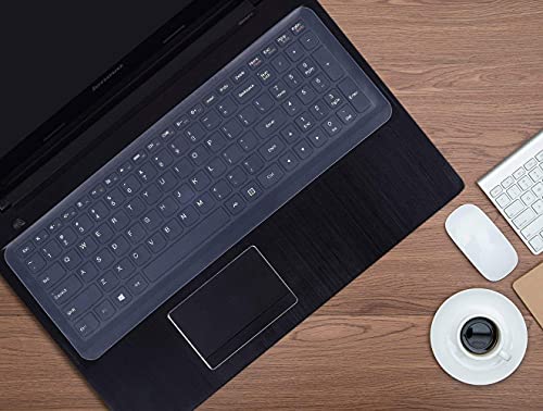 MAPPERZ Universal Silicone Keyboard Protector Skin Laptop Keyboard Skin (15.6" Keyguard)