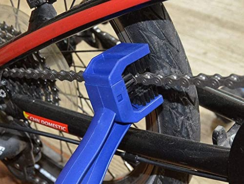 MAPPERZ Multipurpose Cycle Motorcycle Bike Chain Cleaner Brush - Multicolor