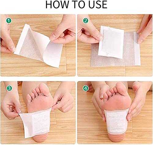 MAPPERZ Foot Pads, Foot Pads for Your Good Feet, Apply, Sleep & Feel Better, All Natural & Premium Ingredients for Best Combination & Results to Remove Toxicants