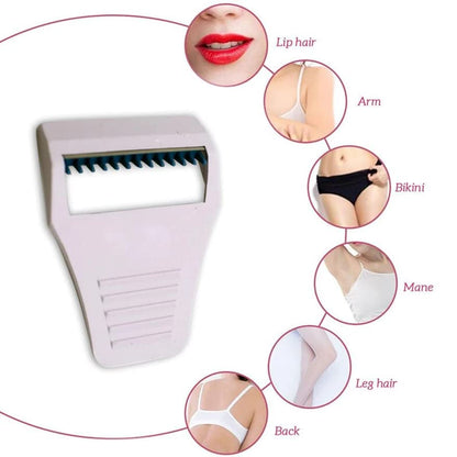 MAPPERZ 1 Pc Body And Bikini Razor Hair Removal Razor for Women Standard - Multicolor