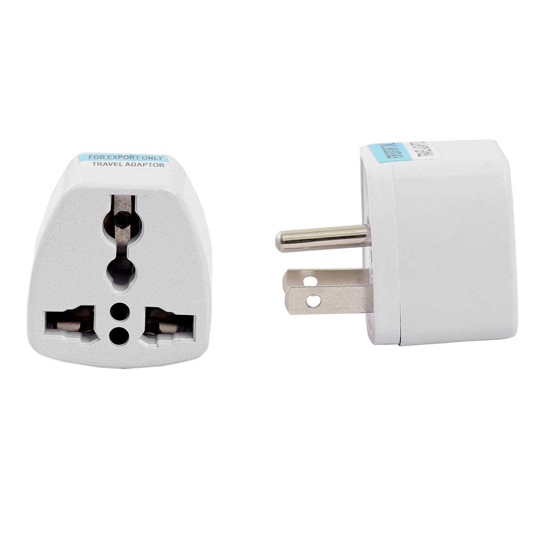 MAPPERZ Universal Travel Adapter/Plug 3-Hole Adaptor Plug Swiss Plug to Universal Socket Travel Plug Adapter - Multicolor