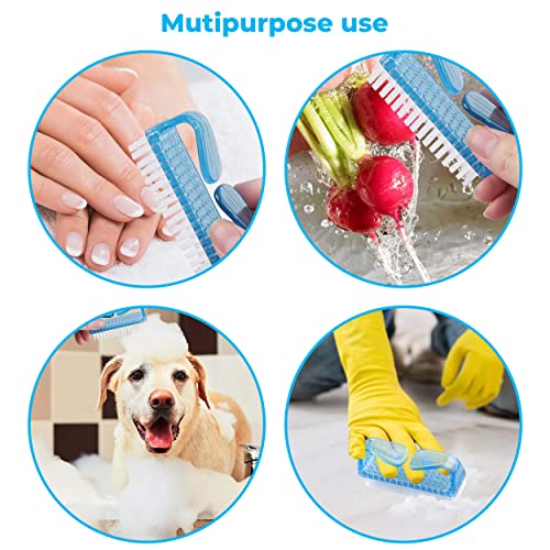 MAPPERZ 1 Premium Stainless Steel Fingernail, Toenail Clipper Cutters With Plastic Guard,Nail Brush Hand Finger Toe Nail Cleaning Brush Manicure Pedicure Scrubbing Cleaner(1 Nail Cutter, 1 Nail Brush)