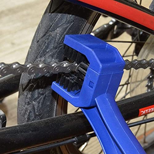 MAPPERZ Bike Chain Cleaning Brush,Chain Cleaner for Cycle,Motorcycle,MTB Road Bike,Multipurpose Cycle Motorcycle Bike Chain Cleaner Brush - (Pack of 1)