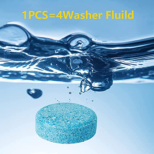 MAPPERZ Windshield Cleaning Tablets, Car Glass Cleaner, Car Glass Cleaner Tablet, Car Window Cleaner, Car Wiper Glass Cleaner (20 Tablet)