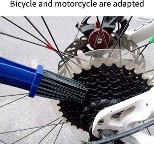 MAPPERZ Bike Chain Cleaning Brush,Chain Cleaner for Cycle,Motorcycle,MTB Road Bike,Multipurpose Cycle Motorcycle Bike Chain Cleaner Brush - (Pack of 1)