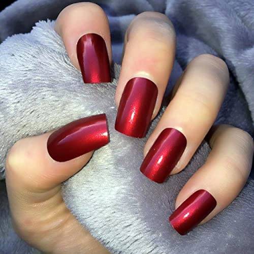 MAPPERZ 100 Fake False White Artificial Fingernail Nails Acrylic Tips Manicure Full Cover Nail Decorations for Women Girls, With Big Nail Glue For Acrylic Nails, Combo Of 100 Pc Nails & Nail Glue