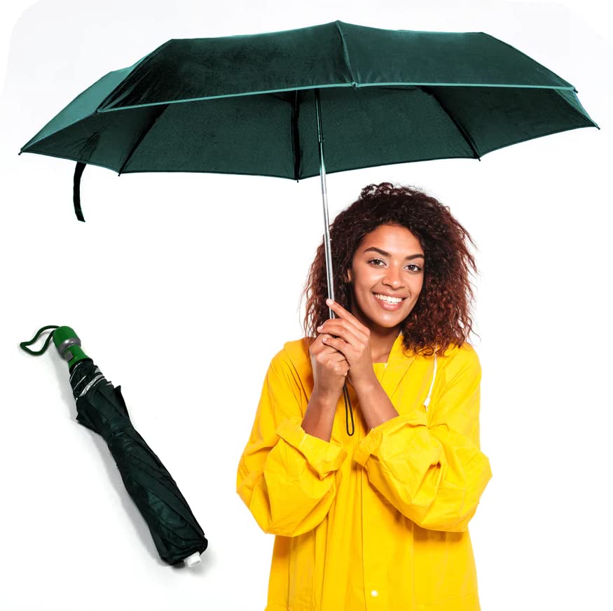 MAPPERZ Light And Beautiful Travel Umbrella, Automatic, Strong, Durable, Premium Grip, Folding Umbrella for Rain, Sun Light for 2 Persons for Adult Men Women, Random Color