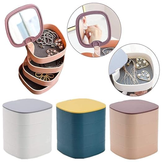 MAPPERZ Clear Transparent Plastic Organizer Box with Adjustable Compartment Dividers Jewlery Storage Rock Collection Box for Fishing Tackles Washi Tapes Threads Multipurpose Plastic Storage Box