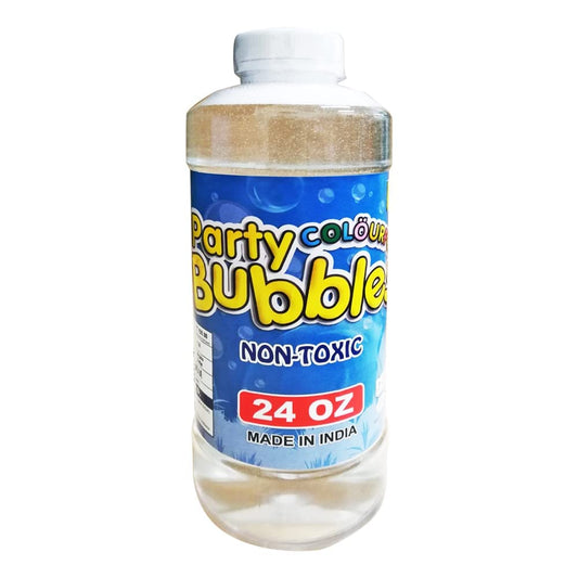 MAPPERZ Bubble Liquid Solution Bottle for Manual & Automatic Bubble Maker Toys for Kids - 700 ML (Do Not Add Water) Multicolor