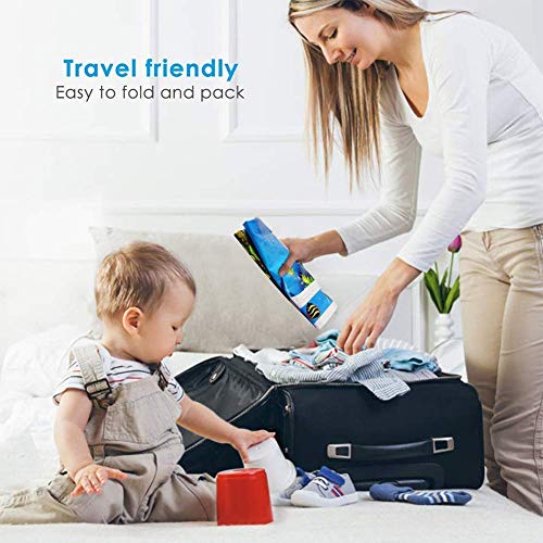 MAPPERZ Baby Kids Water Play Mat Toys Baby Slapped Pad Water & Leak Proof Baby Carpet Inflatable, Fun & Play Centre Indoor and Outdoor Water Play Mat for Babies
